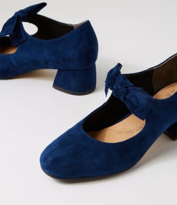 ZOLLY W ZR NAVY SUEDE