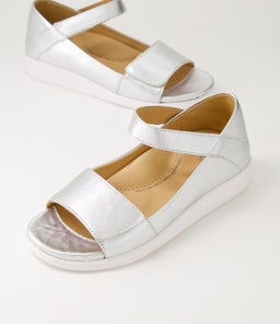 ISOLDE W ZR SILVER LEATHER