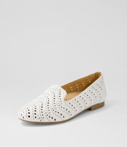 CALBERT XF ZR WHITE LEATHER