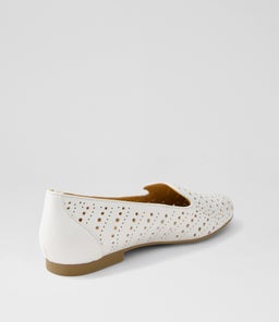 CALBERT XF ZR WHITE LEATHER