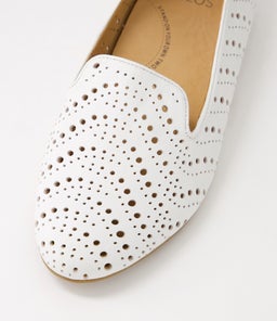 CALBERT XF ZR WHITE LEATHER