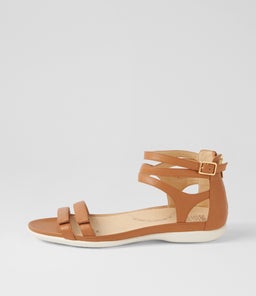 BETHIE W ZR DK TAN LEATHER