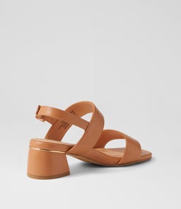 CAITLAN W ZR TAN LEATHER