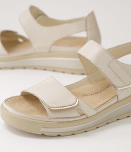 GEDD W ZR ALMOND PALE GOLD LEATHER