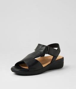 NAZLY2 XW ZR BLACK BLACK SOLE LEATHER