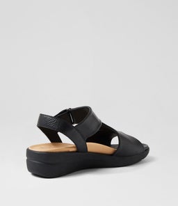 NAZLY2 XW ZR BLACK BLACK SOLE LEATHER