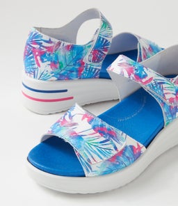 SUNNIEYS XW ZR BLUE PALMS LEATHER