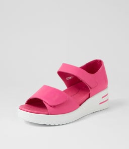 SUNNIEYS XW ZR FUCHSIA WHITE SOLE LEATHER
