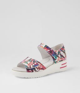 SUNNIEYS XW ZR WHITE&BRIGHT FLOWER LEATHER