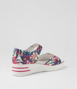 SUNNIEYS XW ZR WHITE&BRIGHT FLOWER LEATHER