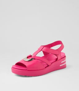 SHARRELL XW ZR HOT PINK HOT PINK SOLE LEATHER
