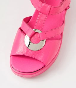 SHARRELL XW ZR HOT PINK HOT PINK SOLE LEATHER