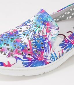 WAVADA XF ZR BLUE PALMS WHITE SOLE LEATHER