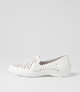 WAVADA XF ZR WHITE WHITE SOLE LEATHER