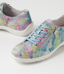 WEMMER XF ZR BLUE MULTI WHITE SOLE LEATHER