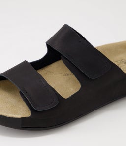 YAVA W ZR BLACK LEATHER
