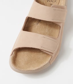YAVA W ZR ALMOND LEATHER