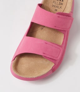 YAVA W ZR FUCHSIA LEATHER