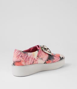 ZEKI W ZR PINK MIX PATENT LEATHER