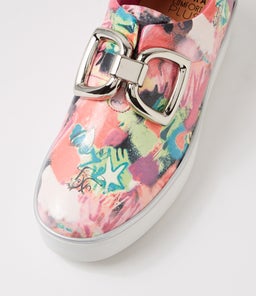 ZEKI W ZR PINK MIX PATENT LEATHER
