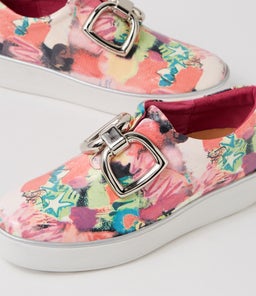 ZEKI W ZR PINK MIX PATENT LEATHER