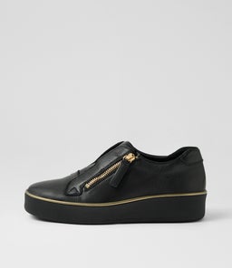ZIKTA W ZR BLACK BLACK SOLE LEATHER