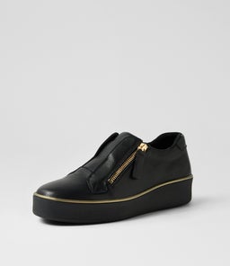 ZIKTA W ZR BLACK BLACK SOLE LEATHER