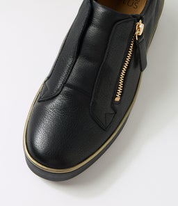 ZIKTA W ZR BLACK BLACK SOLE LEATHER
