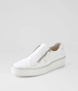 ZIKTA W ZR WHITE WHITE SOLE LEATHER