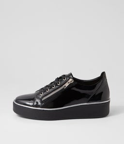 ZISSY W ZR BLACK BLACK SOLE WRINKLE PATENT
