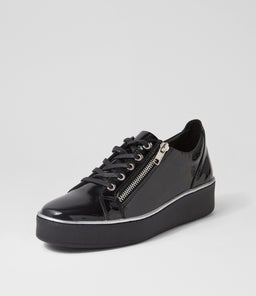 ZISSY W ZR BLACK BLACK SOLE WRINKLE PATENT