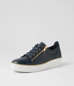 ZISSY W ZR NAVY WHITE SOLE LEATHER