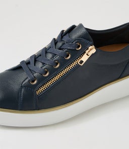 ZISSY W ZR NAVY WHITE SOLE LEATHER