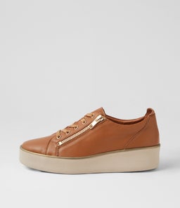 ZISSY W ZR DK TAN MILK SOLE LEATHER
