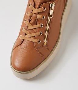 ZISSY W ZR DK TAN MILK SOLE LEATHER