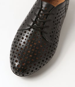 CLAREY XF ZR BLACK LEATHER