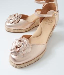 ADIRA W ZR PALE ROSE GOLD LEATHER