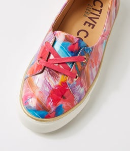 PATRESE XF ZR BRIGHT MULTI PRINT PATENT LEATHER