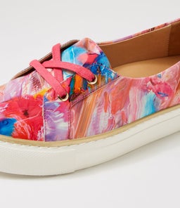 PATRESE XF ZR BRIGHT MULTI PRINT PATENT LEATHER