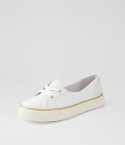 PATRESE XF ZR WHITE PATENT LEATHER