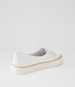 PATRESE XF ZR WHITE PATENT LEATHER