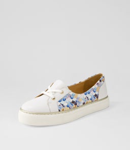 PATRESE XF ZR WHITE BLUE BUBBLES LEATHER