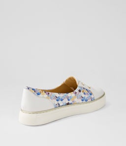 PATRESE XF ZR WHITE BLUE BUBBLES LEATHER