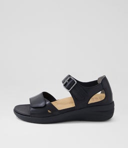 NENZORY XW ZR BLACK BLACK SOLE LEATHER