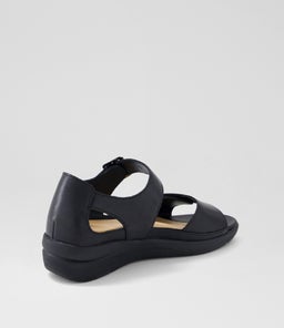 NENZORY XW ZR BLACK BLACK SOLE LEATHER