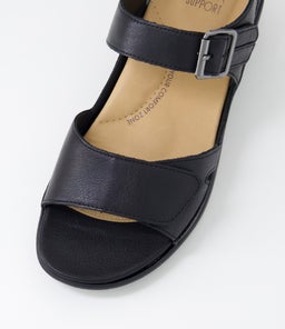 NENZORY XW ZR BLACK BLACK SOLE LEATHER