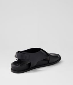 HANAKO W ZR BLACK LEATHER
