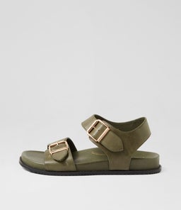 HASTICE W ZR OLIVE LEATHER