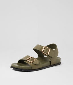 HASTICE W ZR OLIVE LEATHER