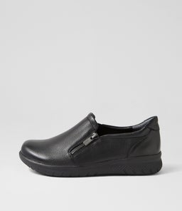 SENAN XF ZR BLACK TUMBLE LEATHER